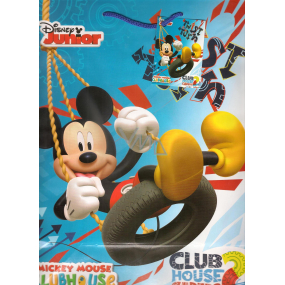 Ditipo Geschenk Papiertüte 26 x 13,7 x 32,4 cm Disney Mickey Mouse Twist Turn 2902 009
