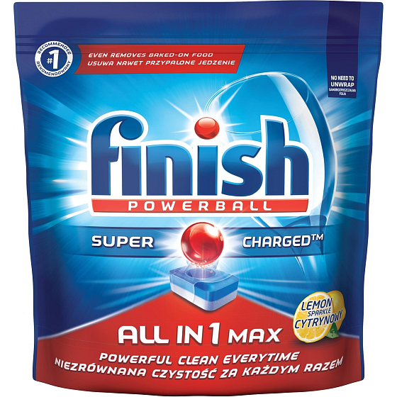 Fertig All in 1 Max Lemon Geschirrspülertabletten 60 Stück
