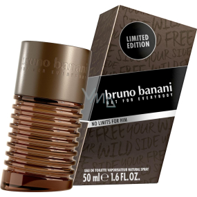 Bruno Banani No Limits Eau de Toilette für Männer 50 ml