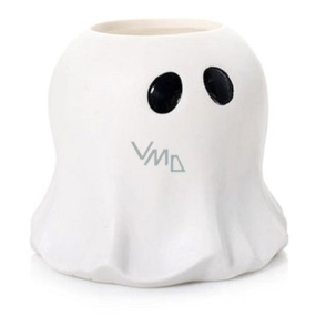 Yankee Candle Halloween Glowing Ghost Keramik Kerzenhalter für Teekerze klein 12 x 12 cm