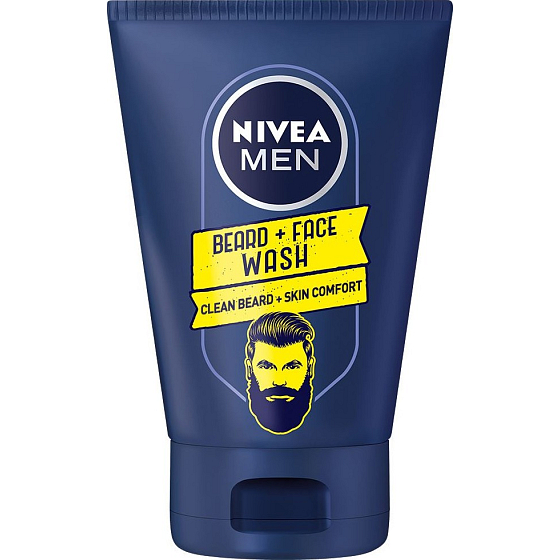 Nivea Men Beard + Gesichtswaschgel für Gesicht und Bart 100 ml