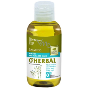 O Herbal Len Shampoo für trockenes und strapaziertes Haar 75 ml