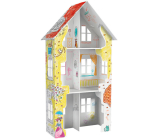 Monumi House XXL ul. Fiolkowa Puzzle für Kinder ab 5 Jahren Größe 40,5 x 21 x 70,5 cm