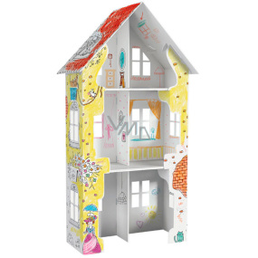 Monumi House XXL ul. Fiolkowa Puzzle für Kinder ab 5 Jahren Größe 40,5 x 21 x 70,5 cm