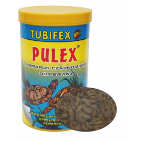Tubifex Pulex Gamarus komplett natürliches Futter für Wasserschildkröten und Aquarienfische 100 ml