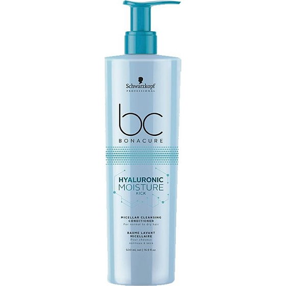Schwarzkopf Professional BC Bonacure Hyaluronic Moisture Kick Mizellenreinigungsconditioner für trockenes Haar 500 ml