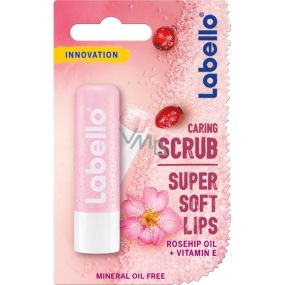 Labello Wild Rose pflegendes Lippenpeeling 5,5 ml