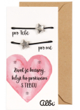 Albi Geschenk Schmuck Duo Armbänder Das Leben ist schön 2 Stück