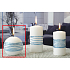 Lima Exclusive Kerze blaue Kugel 80 mm 1 Stück