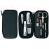 Dup Manicure Hynek Leder 7-teiliges Set schwarz 230401-068