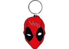 Degen Merch Marvel Deadpool Gummi Schlüsselbund 6 x 4,5 cm