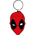 Degen Merch Marvel Deadpool Gummi Schlüsselbund 6 x 4,5 cm