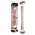 Donegal Duo Brushi Kosmetikpinsel mit synthetischen Borsten für Rouge und Bronzer 18,5 cm