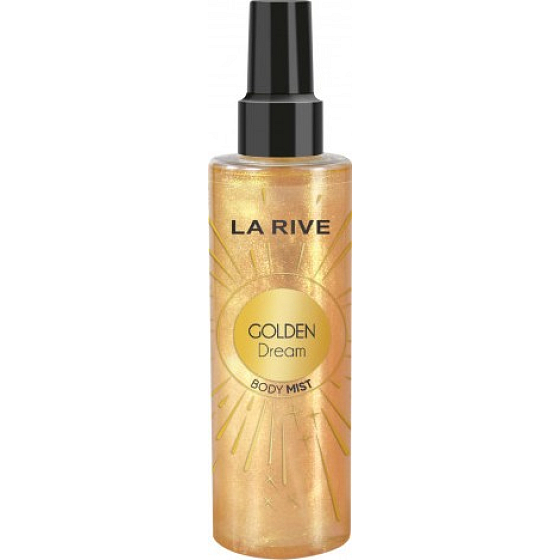 La Rive Golden Dream Glitzernder Körperspray 200 ml