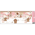 Fensterfolie ohne Kleber Vögel 60 x 22,5 cm