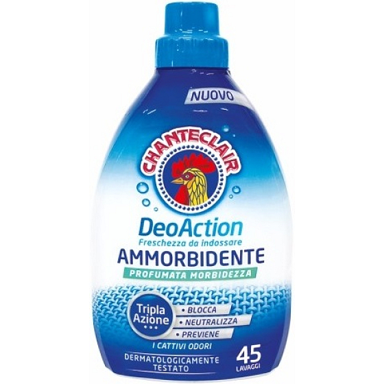 Chante Clair Ammorbidente DeoAction Weichspüler blockiert, neutralisiert und verhindert unangenehme Gerüche 45 Dosen 900 ml