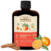 Green Pharmacy Warmes Massageöl mit Zimt und Pfeffer 200 ml