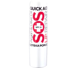 Quiz Cosmetics SOS Repair SPF15 regenerierender Lippenbalsam mit Argan- und Olivenöl 4 g