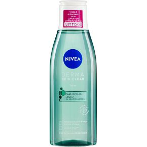 Nivea Derma Skin Clear Reinigungs-Gesichtswasser, 200 ml