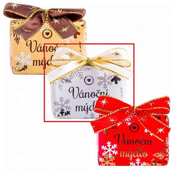 Meine Weihnachts-Toilettenseife Silber 100 g