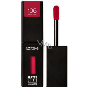 Gabriella Salvete Matte Lips Langanhaltender Matte Flüssig-Lippenstift 106 Red Moon 4,5 ml