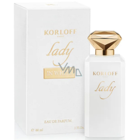 Korloff Lady In White Eau de Parfum für Frauen 88 ml