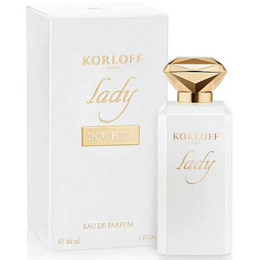 Korloff Lady In White Parfümwasser für Damen 88 ml Korloff Lady In White Parfümwasser für Damen 88 ml