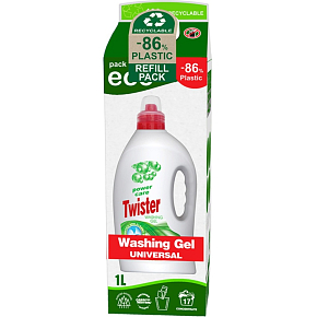 Twister Waschgel universal 17 Waschladungen, 1 L Twister Waschgel universal 17 Waschladungen, 1 L