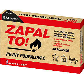 BALhome Zapal To, fester Anzünder, 40 Anzünder BALhome Zapal To, fester Anzünder, 40 Anzünder