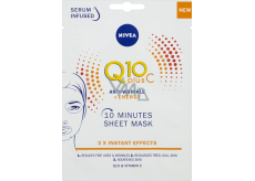 Nivea Q10 plus C textile Maske gegen Falten, 1 Stk