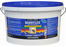 Bakrylex Univerzál mat V2066 Farbe für Holz und Metall 0100 Weiß, 10 kg