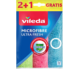 Vileda Ultra Fresh Mikrofasertuch, 2 + 1 Stück