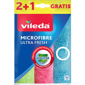 Vileda Ultra Fresh Mikrofasertuch, 2 + 1 Stück