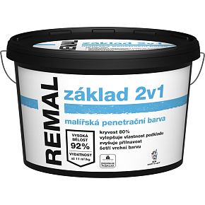REMAL základ 2v1 Malergrundierungsfarbe, 15 kg