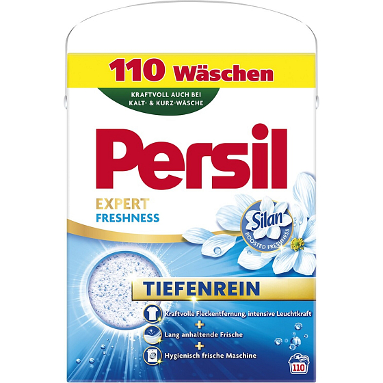 Persil Freshness by Silan Waschpulver, 110 Wäschen