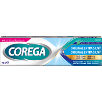 Corega extra stark, Fixiercreme für Zahnprothesen, 40 g