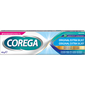 Corega extra stark, Fixiercreme für Zahnprothesen, 40 g
