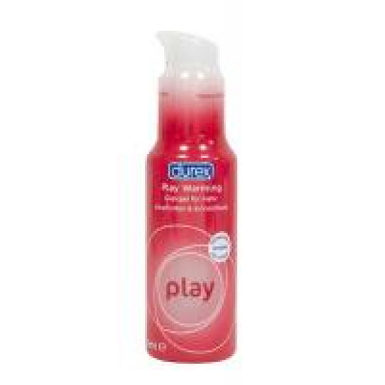 Durex Play warmes Gleitgel mit Spender rot 50 ml