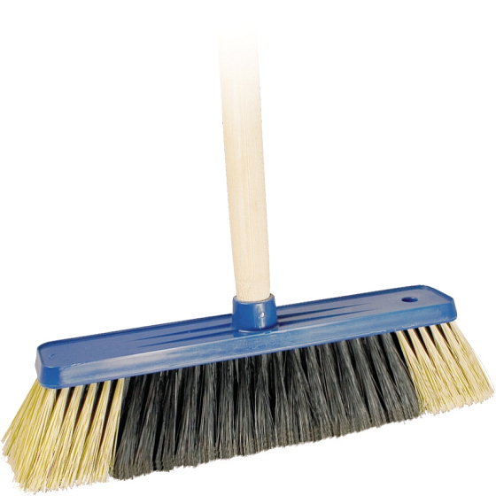 Spokar Besen auf einem Stock mit einem Holzstab 130 cm 5183/616 S.