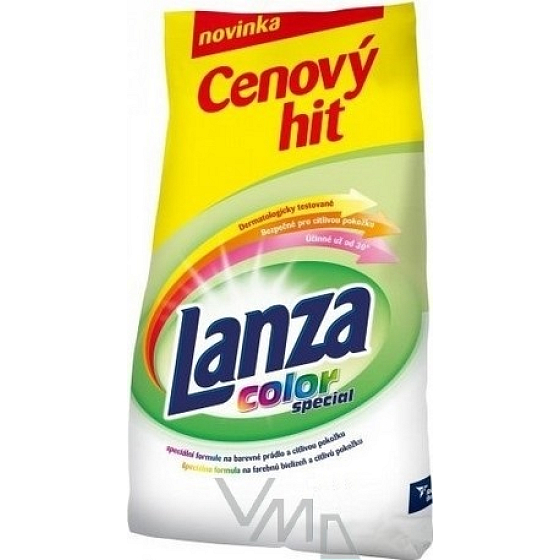 Lanza Special Color Waschpulver für farbige Wäsche und empfindliche Haut 8,3 kg