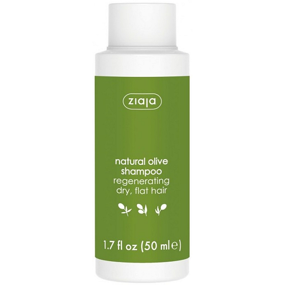 Ziaja Oliva Regenerierendes Shampoo für trockenes Haar Travel Pack 50 ml