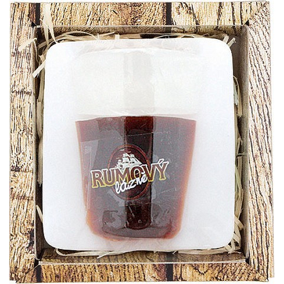 Bohemia Gifts Rum Dummy handgemachte Seife in einer Schachtel mit 70 g