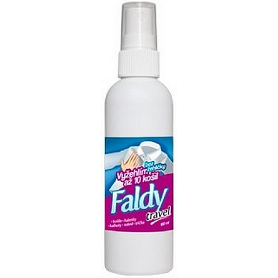 Faldy Travel glättet Wäsche auch ohne Bügeln 100 ml