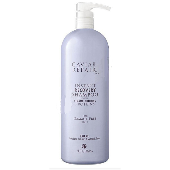 Alterna Caviar RepaiRx Instant Recovery Shampoo für strapaziertes Haar zur sofortigen Regeneration 1000 ml Maxi