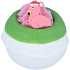 Bomb Cosmetics Weihnachtsflamingo - Flamingo Ho Ho Sprudelndes ballistisches Bad 160 g