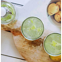 Village Candle Pear Cooler Duftkerze im Glas 2 Dochte 262 g