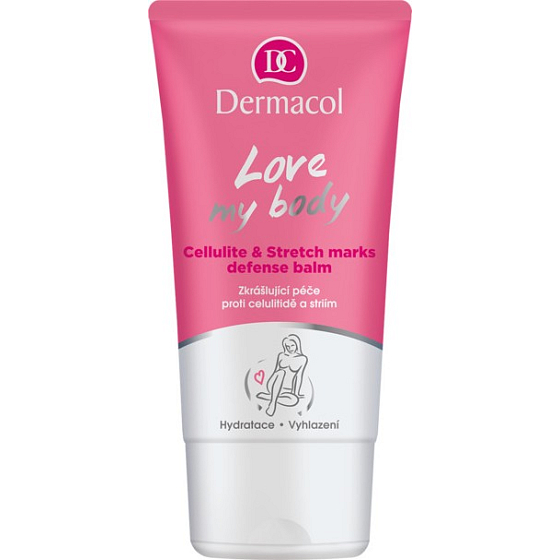 Dermacol Love My Body verschönernde Pflege gegen Cellulite und Dehnungsstreifen 150 ml