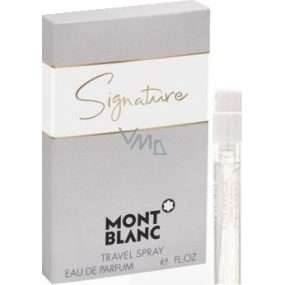 Montblanc Signature Eau de Parfum für Frauen 2 ml mit Spray, Fläschchen