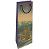 Nekupto Geschenk Kraftflaschentasche 15 x 40 cm Weihnachtswinterlandschaft 613 WHLH