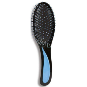 Donegal Black Color Haarbürste schwarz für langes und kräftiges Haar 9003